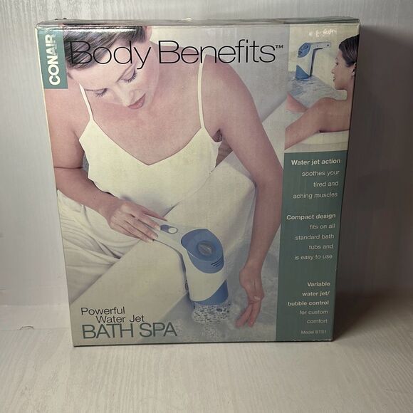 Conair Bath Conair Body Benefits Powerful Water Jet Bath Spa Bts